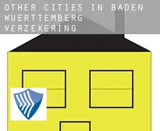 Other cities in Baden-Wuerttemberg  verzekering